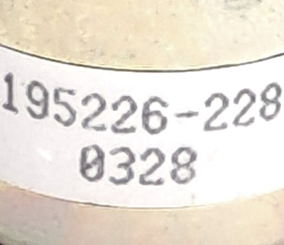 New – Open box NSF 195226-228 Tubular Solenoid, 12VDC Supply, 100W Max, 13.8-44VDC, 60° plunger