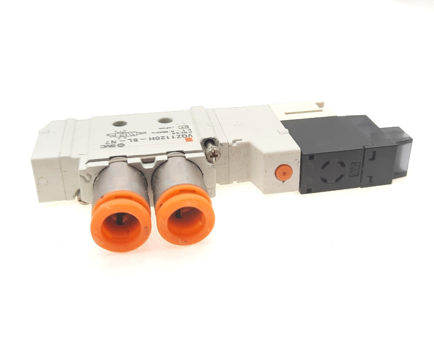Used Lot of 2 SMC VQZ1120H-5L-N7 Pneumatic Solenoid Valve 24VDC 14-116PSI