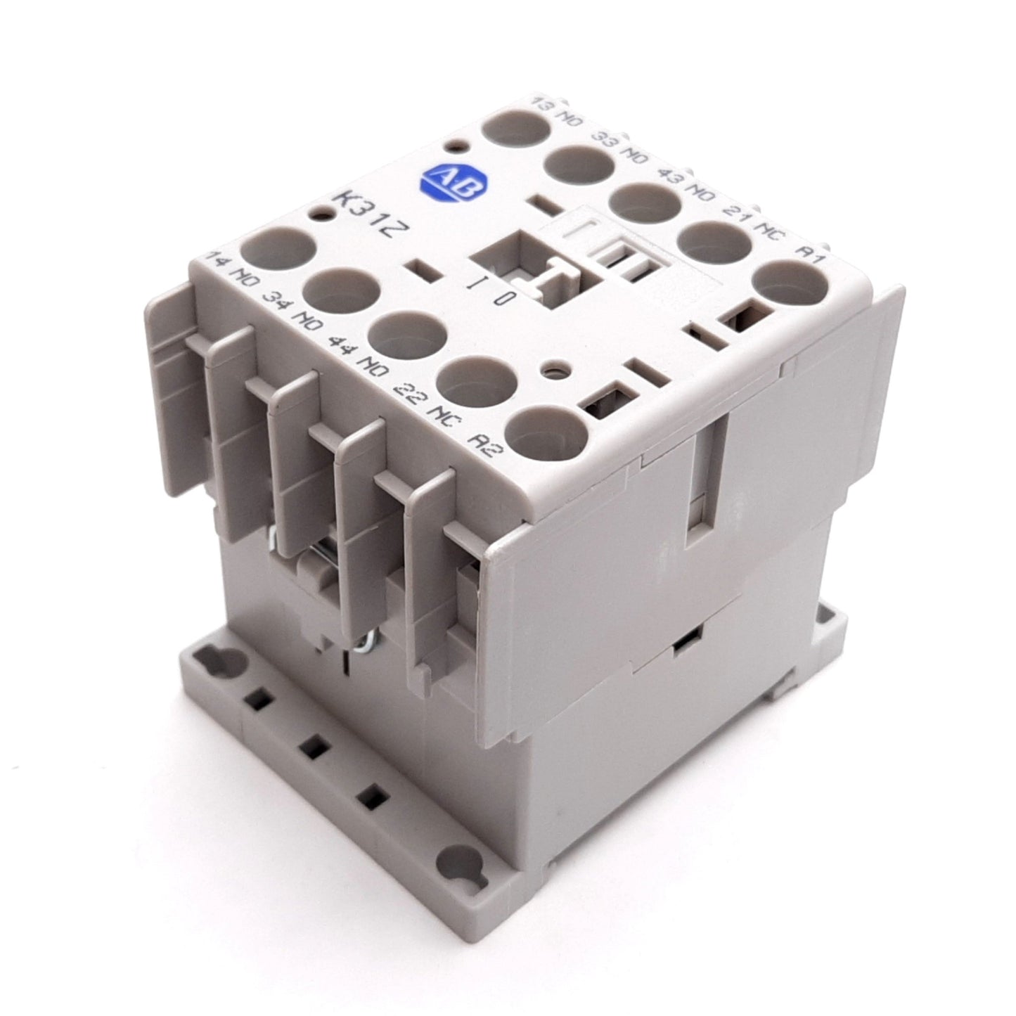 Used Allen Bradley 700-K31Z-* Control Relay, 4-Pole, 3NO-1NC, Coil: 24VDC, 600VAC 10A