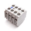 Used Allen Bradley 100-KFA31Z Auxiliary Contact Block, 4-Pole 3x N/O 1x N/C, 600V 10A