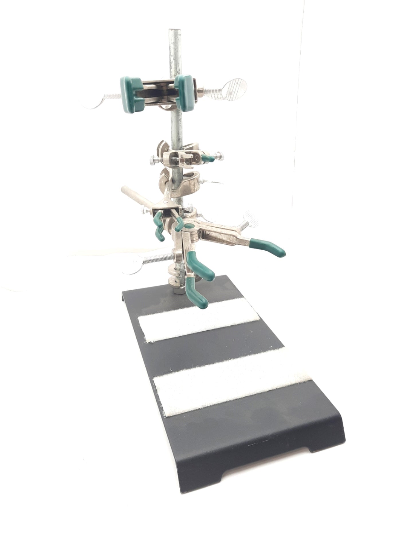 Used VWR Talon Three Prong Extension Clamps Various Sizes & 2 Prong Clamp With Stand