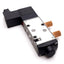 Used Norgren V60P527A-A313JB Solenoid Valve, 2-Position 5-Port, 24VDC, 145psi Max