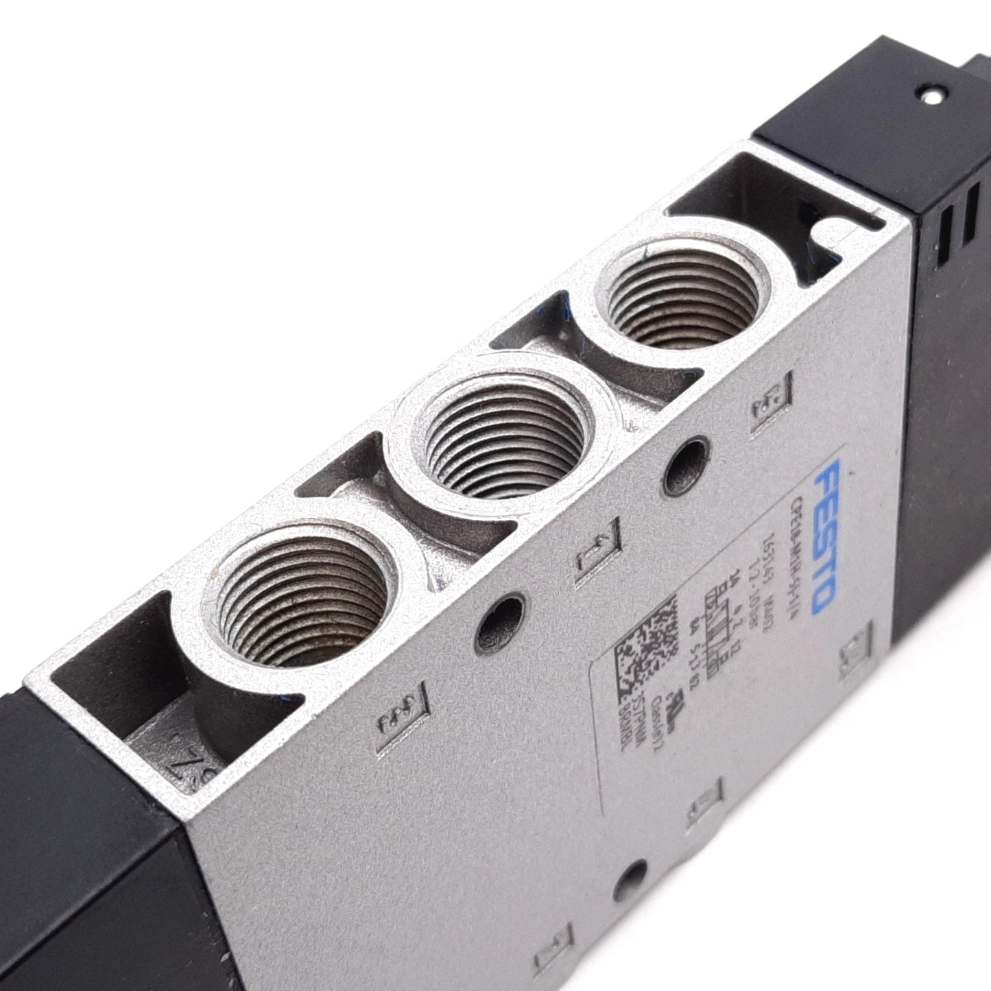 Used Festo CPE18-M1H-5J-1/4 Solenoid Valve, 2-Position 5-Port, 24VDC, 2-10 bar, G1/4