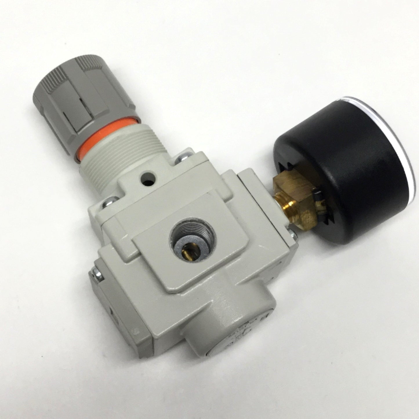 Used SMC ARP20-N02-1Z Precision Modular Pressure Regulator, 0.75-30psi, 1/4" NPT
