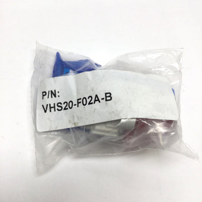 New SMC VHS20-F02A-B Lockout Shut Off Pressure Relief Valve 0.1-1.0MPa, G1/4 Ports