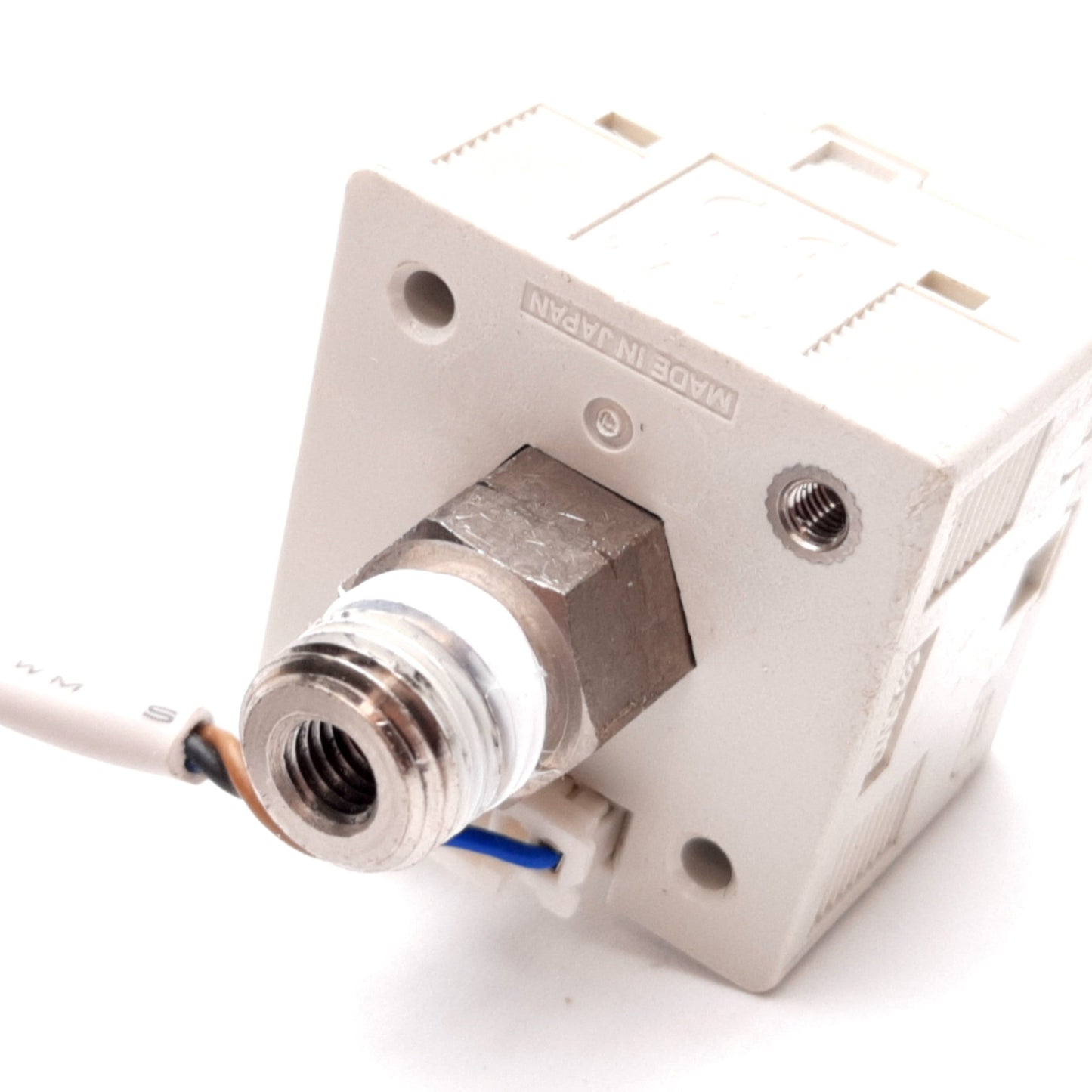 Used SMC ISE30A-N01-P Pressure Switch, Voltage: 12-24VDC, Pressure: -0.1 to 1.0MPa
