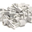 Used Lot of 31 Aluminum Male-Female Hex Standoffs, 1/4" Thread, 1/2" Hex, 1" Long