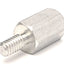 Used Lot of 101 1-1/4" Aluminum Male-Female Hex Standoffs, 1/4" Thread, 1/2" Hex