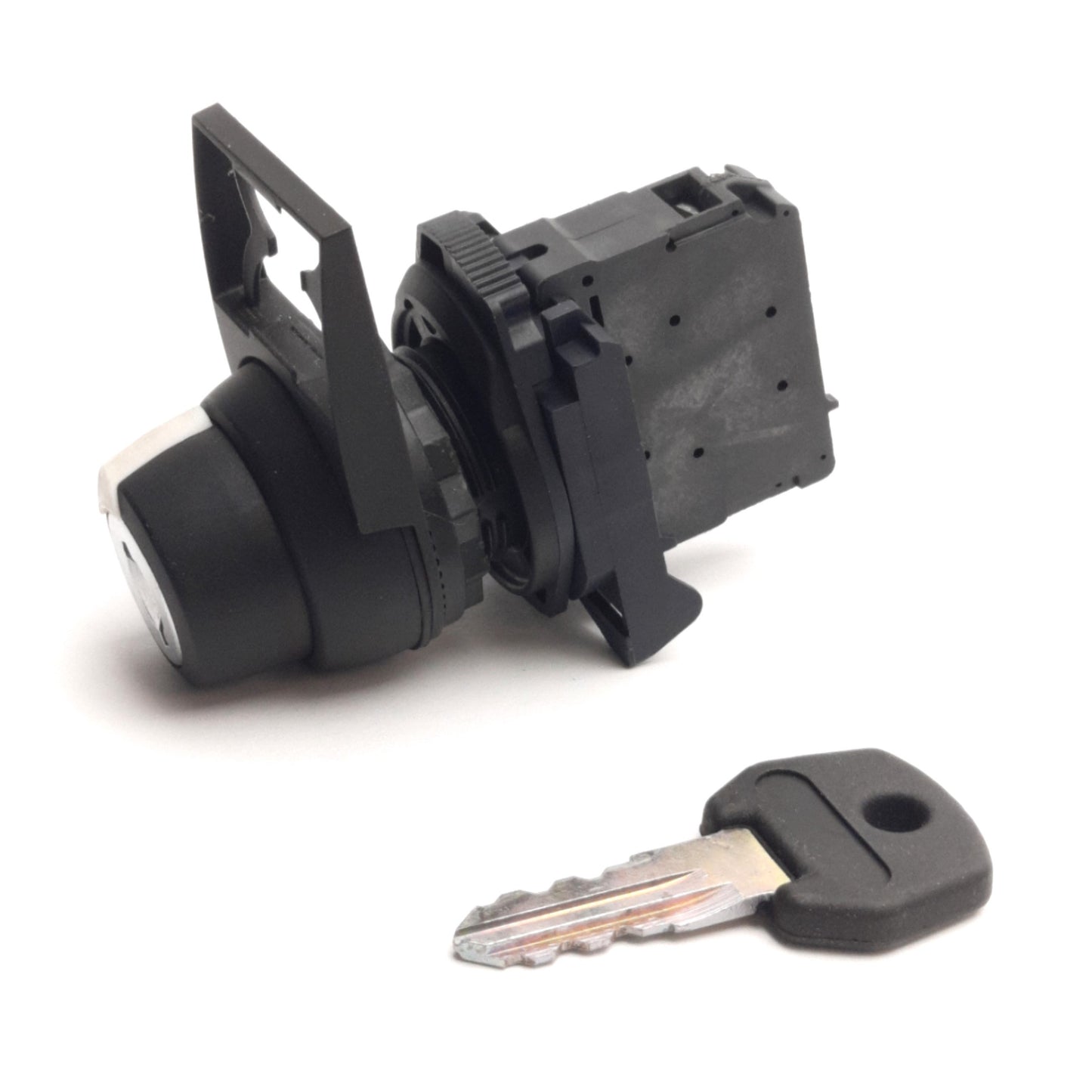 Used Allen Bradley 800FP-KM21 22mm Keyed Selector Switch, 2-Position 1NO, 10A w/Key