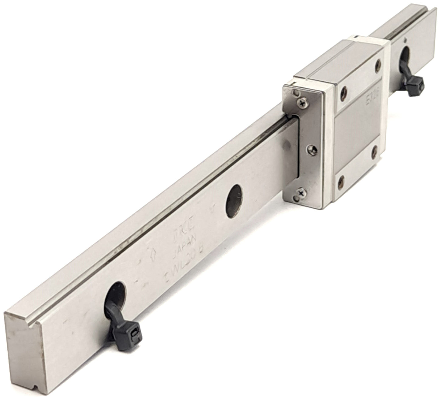 Used IKO LWL20-B Miniature Linear Bushing Bearing, 20x40x50mm Slide, M4x6 Mount Holes