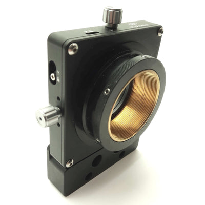 Used Newport LP-2A-XY Two Axis Lens Positioner, Ø2" Lens, XY ±3.2mm, 76.2mm Axis