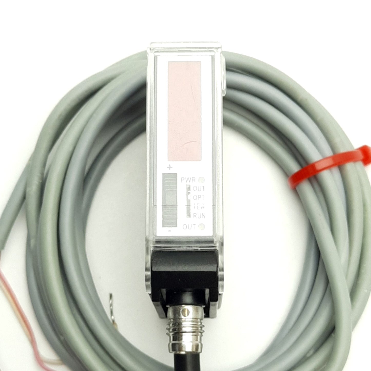 Used Balluff BAE00NE / SA-OH-035-PP-DV02 Sensor Amp 10-30V DC, PNP NO/NC, 2m Cable
