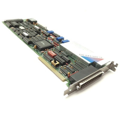 Used Computer Boards Inc CIO-DAS1602/16 DAQ Card, 8-bit ISA, 16-Channel 16-Bit 100Khz