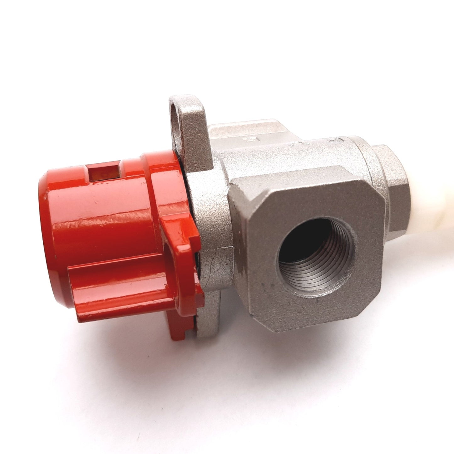 Used SMC VHS30-03 Lock Out Valve, 3-Port, Pressure: 0.1-1.0MPa, Rc3/8, Rc1/4