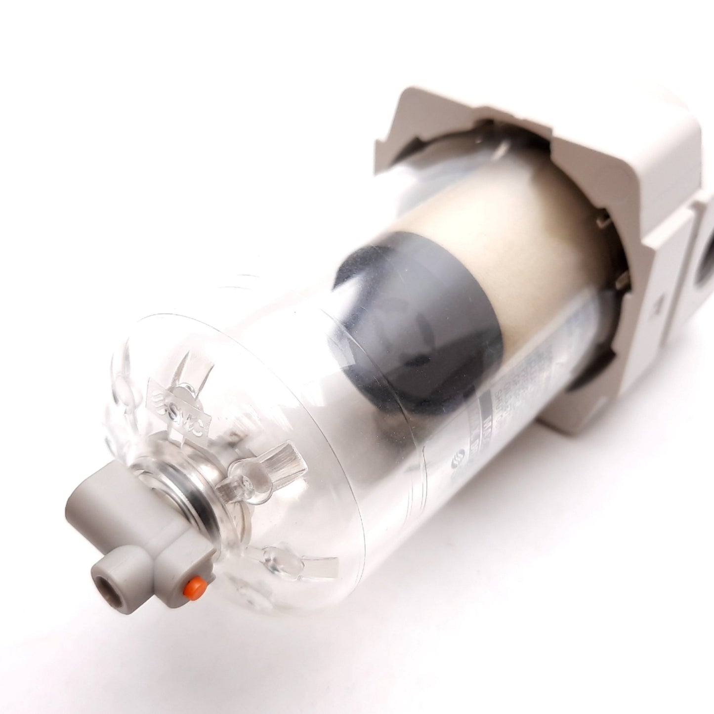 Used SMC AFM30-N03-Z-A Pneumatic Mist Separator, Pressure: 150psi, Ports: 3/8" NPT