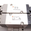 New Open Box SMC VP544-5DZ1-03N-M-X538 Dual Solenoid Valve Assembly, w/ Manifold Base 24VDC