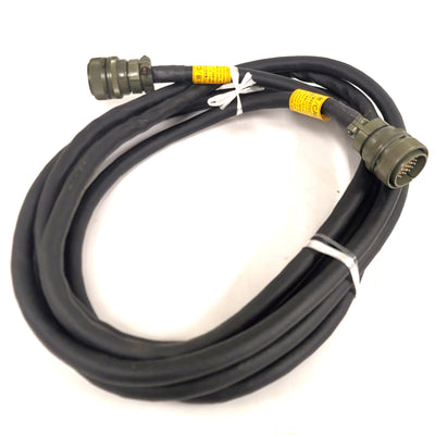 New Denso 410141-1960 Standard Robot Motor/Encoder Cable For RC5 Controller, 4 Meter