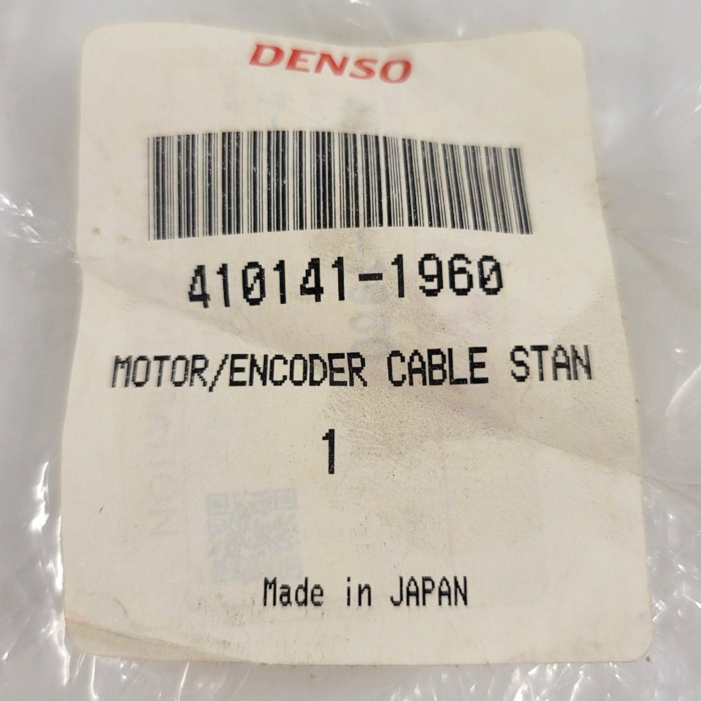 New Denso 410141-1960 Standard Robot Motor/Encoder Cable For RC5 Controller, 4 Meter