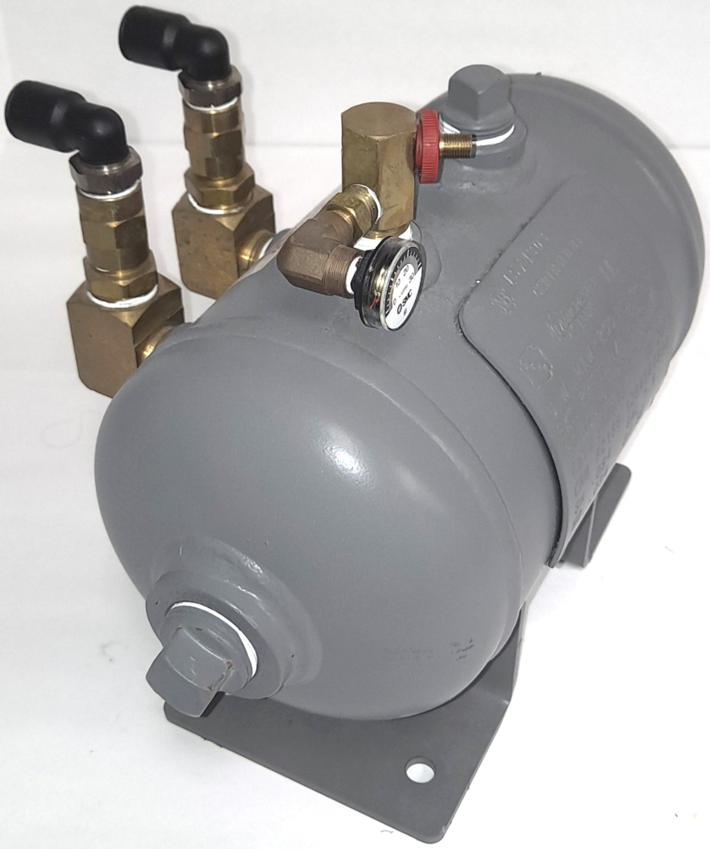 Used Manchester Tank RT-NO MDMT-20F 304978 Horizontal Air Receiver, 1.1 Gallon 200psi