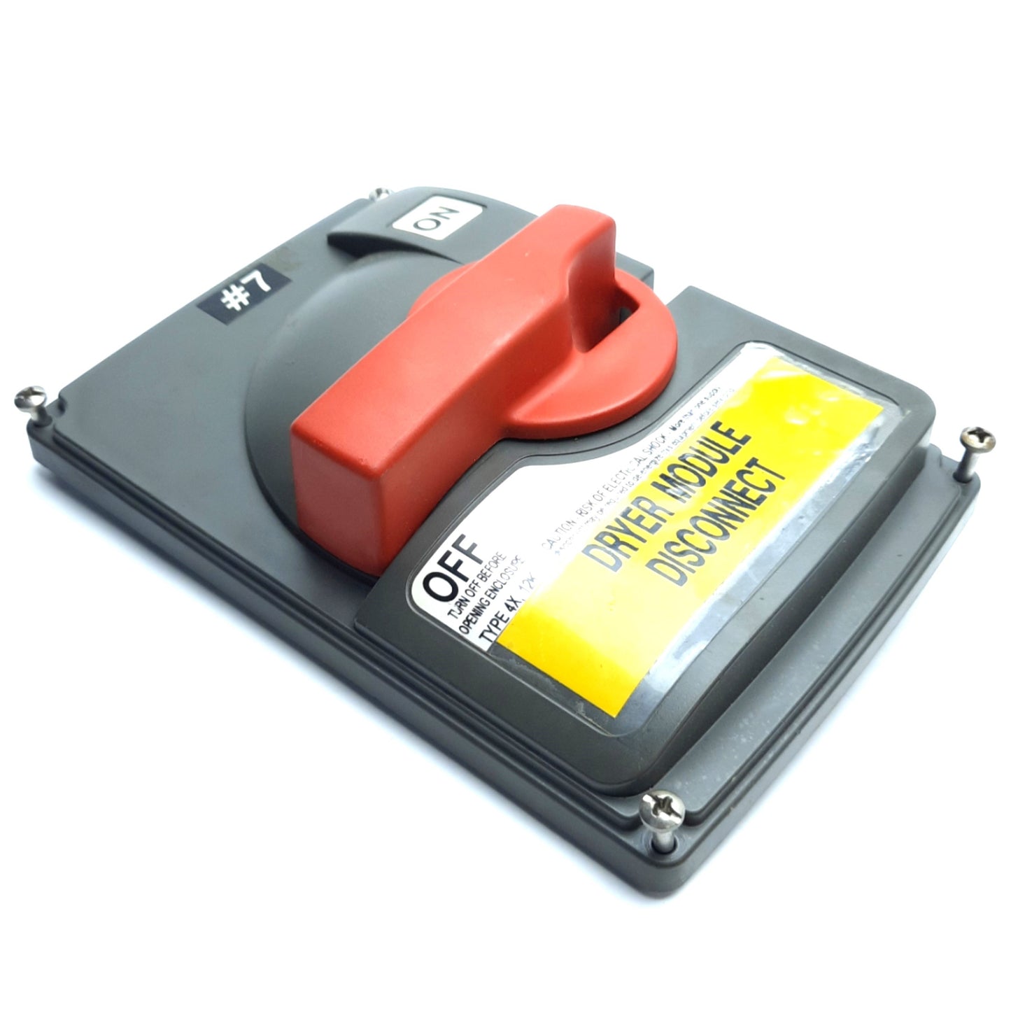 Used Pass & Seymour PS30-SS Safety Switch Cover 30A 600V AC, 4X 12X, *COVER ONLY*