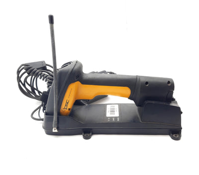 Used PSC Powerscan PSRF-1000 Wireless Barcode Scanner 2.4VDC 200mA 37 Scan/Sec 150Ft