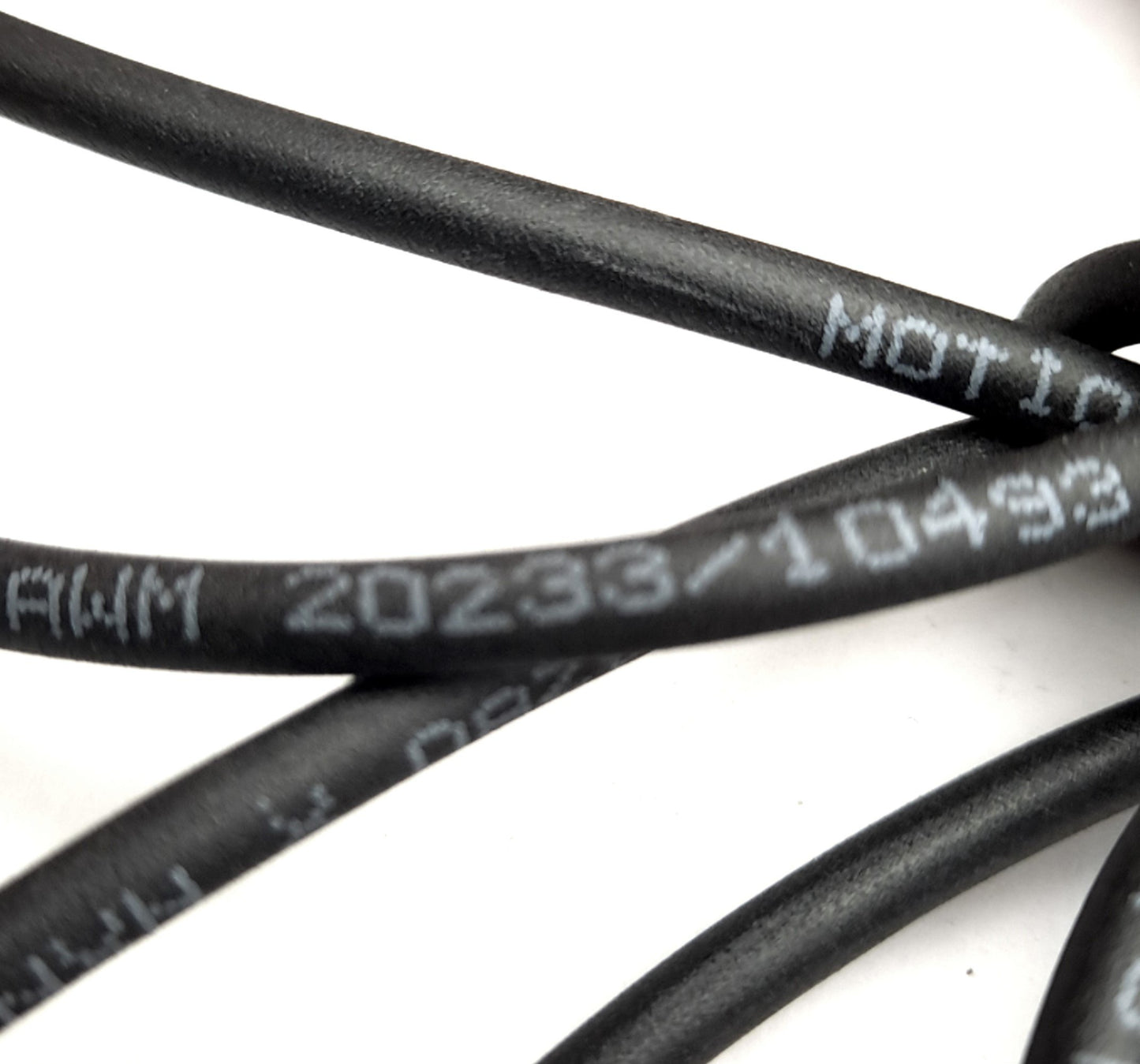 Used Lot of 3 Motionline AWM 20233/10493 Multiconductor Cable, M8 3-Pin Connector