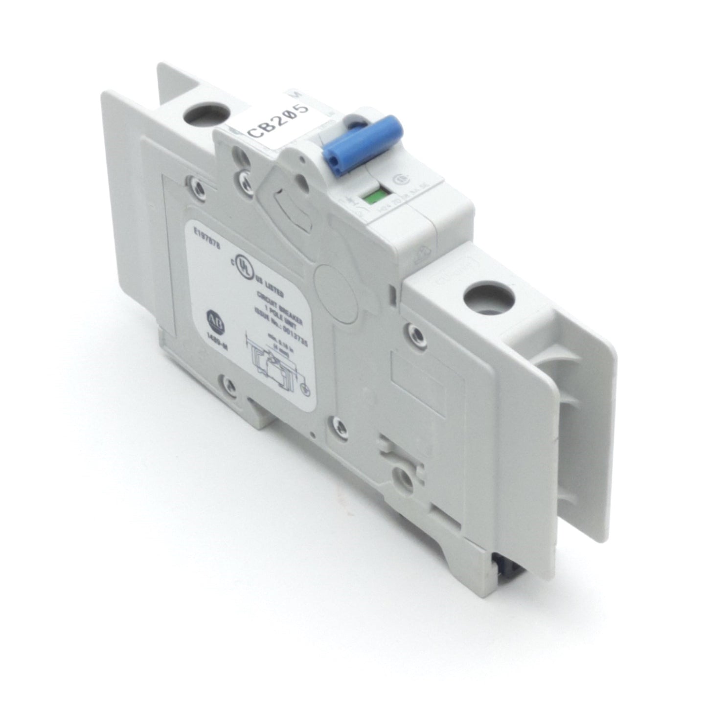 Used Allen Bradley 1489-M1C030 Thermal-Magnetic Circuit Breaker, 230 VAC, 3 A, 1-Pole