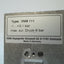 Used Honeywell VNM111 FEMA Negative Pressure Switch S.S. Vacuum -1 to +0.1 Bar