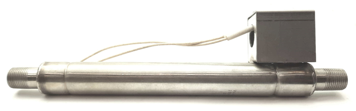 Used Vulcan Electric AH5A Flow Through Air Heater 1000W 12 1/2" Long 1 1/4" OD 120VAC