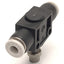 Used Lot of 4 PneumaticPlus SCF-5/32 Air Flow Speed Control Valve 5/32" Tubing