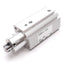 Used SMC RSDQA16-15DRZ Stopper Cylinder, Bore: 16mm, Stroke: 15mm, 1.0MPa, M5x0.8
