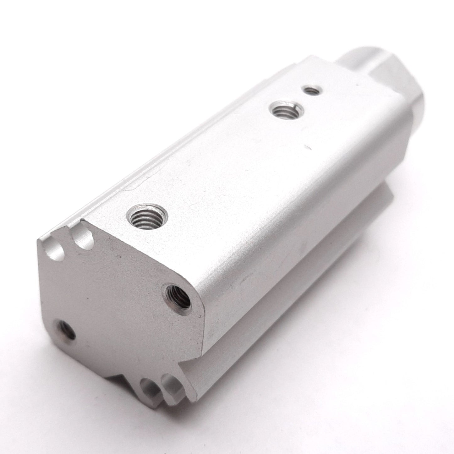 Used SMC RSDQA16-15DRZ Stopper Cylinder, Bore: 16mm, Stroke: 15mm, 1.0MPa, M5x0.8