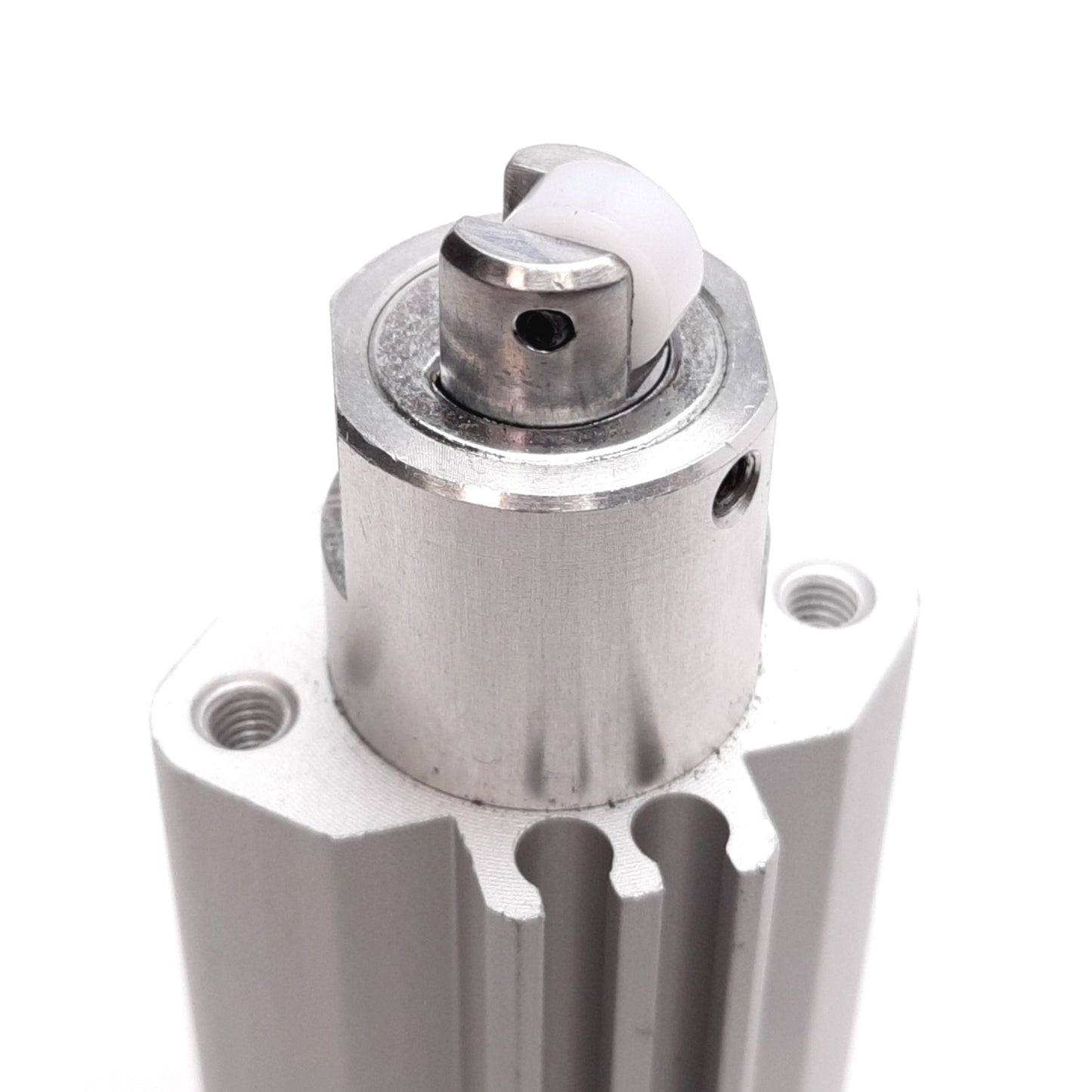 Used SMC RSDQA16-15DRZ Stopper Cylinder, Bore: 16mm, Stroke: 15mm, 1.0MPa, M5x0.8