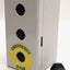 Used Hoffman Q3PBPCDM Pushbutton Enclosure, 3 Hole, 193 x 113x 79mm, 22.5mm Holes