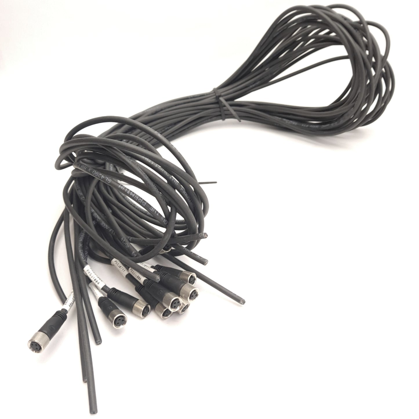 Used Lot of 10 MotionLine Premium AWM 20233/10493 Cable, M8 3-Pin Connector