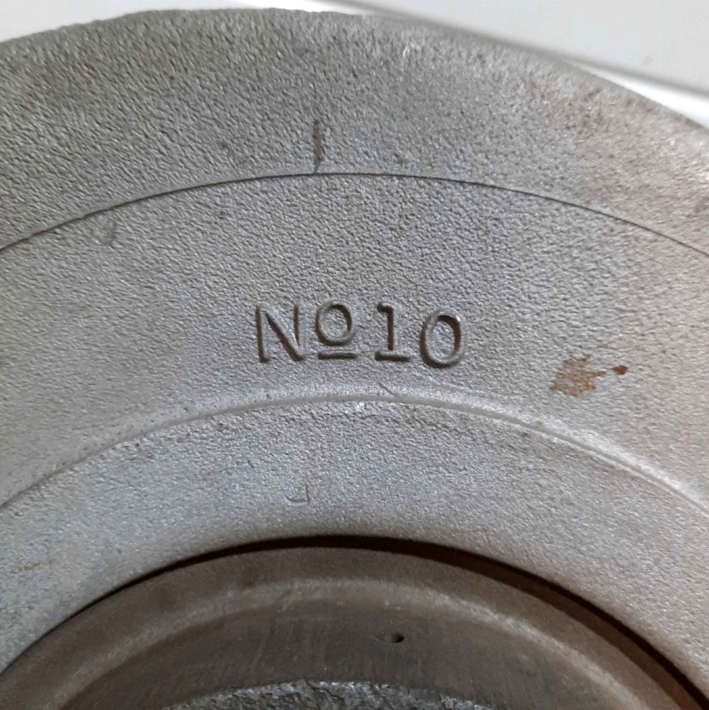 Used No. 10 Aluminum Pressure Blower 10" Fan 4" Out w/Reliance Motor 1HP 3PH 230/460V