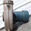 Used No. 10 Aluminum Pressure Blower 10" Fan 4" Out w/Reliance Motor 1HP 3PH 230/460V