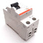 Used ABB FH202 A-40/0.03 Circuit Breaker, 2-Pole, Rating: 40A 230VAC, DIN Rail Mount