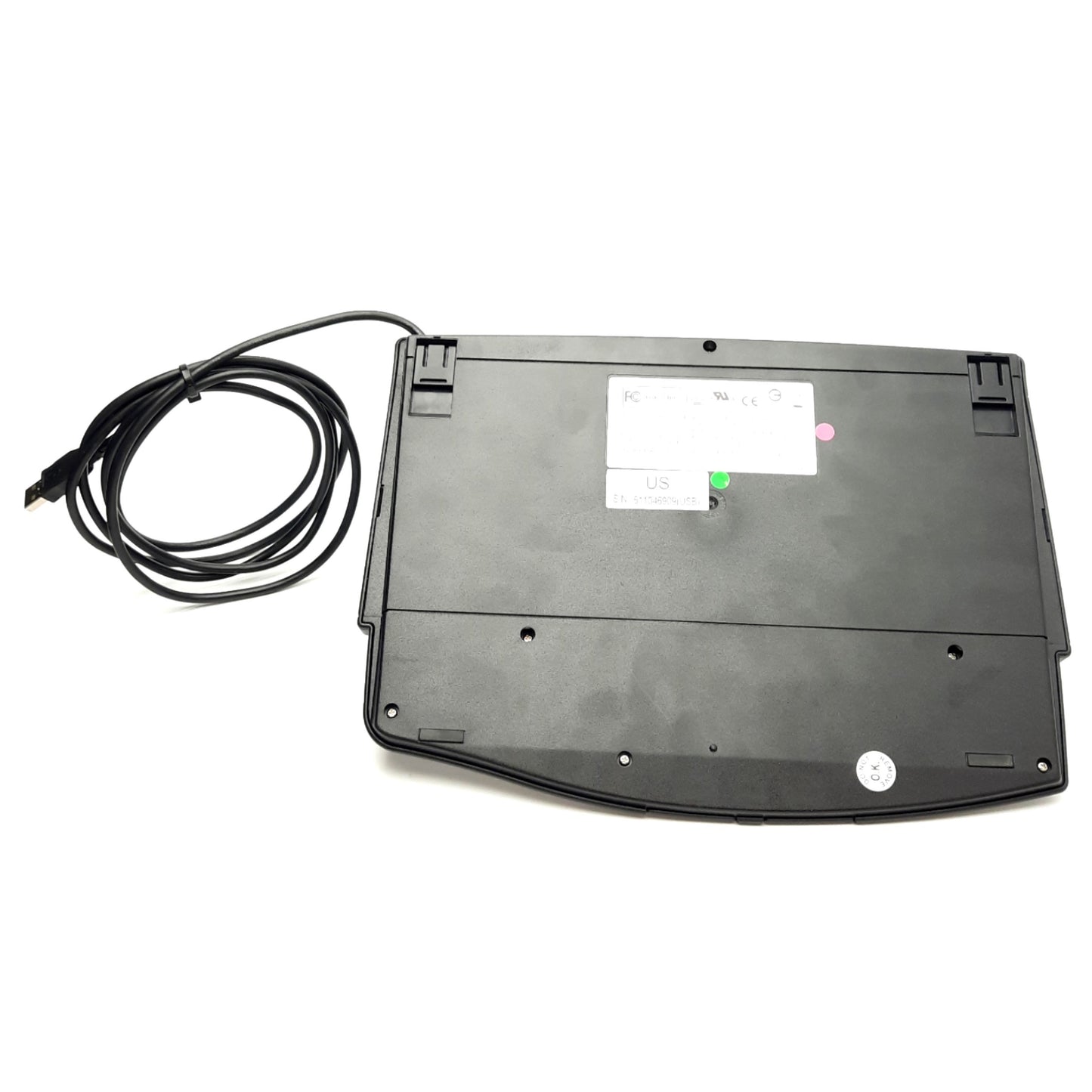 Used Adesso AKB-410UB Mini Touchpad Keyboard, USB-A, 88-Key US layout, 57x45mm Pad