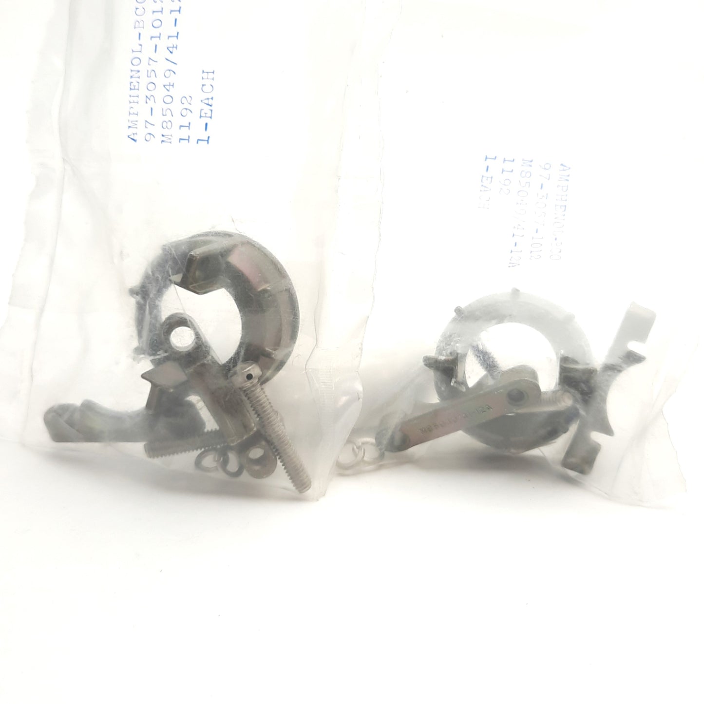 New Lot of 2 Amphenol M85049/41-12A Strain Relief, Shell Size: 12, MIL-DTL-5015