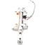 Used Bimba MRS-022-DXPB Air Cylinder 2" Stroke, 9/16" Bore w/ Magnetic Reed Switches