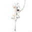 Used Bimba MRS-022-DXPB Air Cylinder 2" Stroke, 9/16" Bore w/ Magnetic Reed Switches