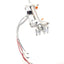 Used Bimba MRS-022-DXPB Air Cylinder 2" Stroke, 9/16" Bore w/ Magnetic Reed Switches