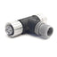 Used Omron XS2R-D422-5 Water Resistant Tee Connector M12 4-Pin, F/M/F, 250V DC 4A