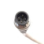 Used Lot of 2 Hirose Industrial Ethernet Cable RJ-45 to M12 4-Position Male/Male, 1Ft