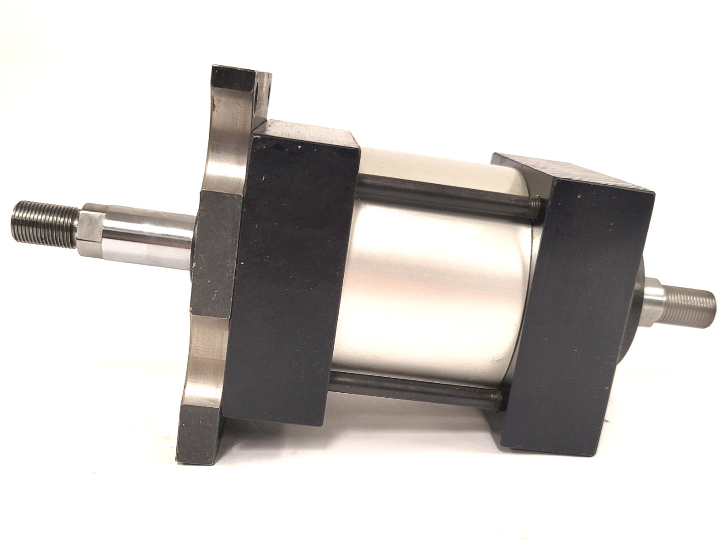 New Numatics WE-708666-1 Double Rod Cylinder Bore: 4" Stroke: 1.5" Rod End: 3/4-16