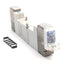 Used SMC SY3340-5LOZ Double Solenoid Valve 5-Port 3-Position, 24VDC Coil, 0.2-0.7MPa