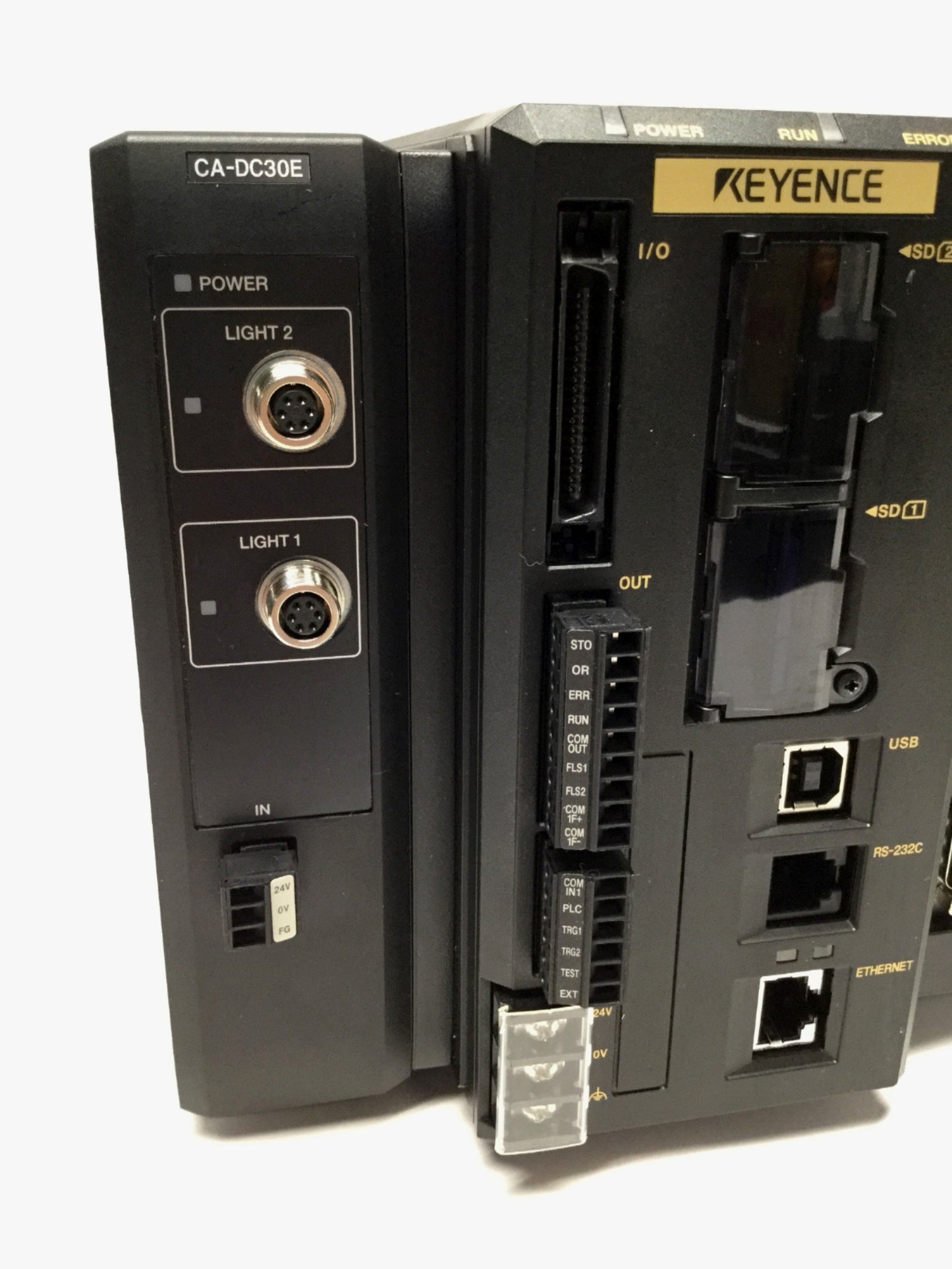 Used Keyence CV-X272FP Intuitive Vision High-Speed Camera+Illumination Controller PNP
