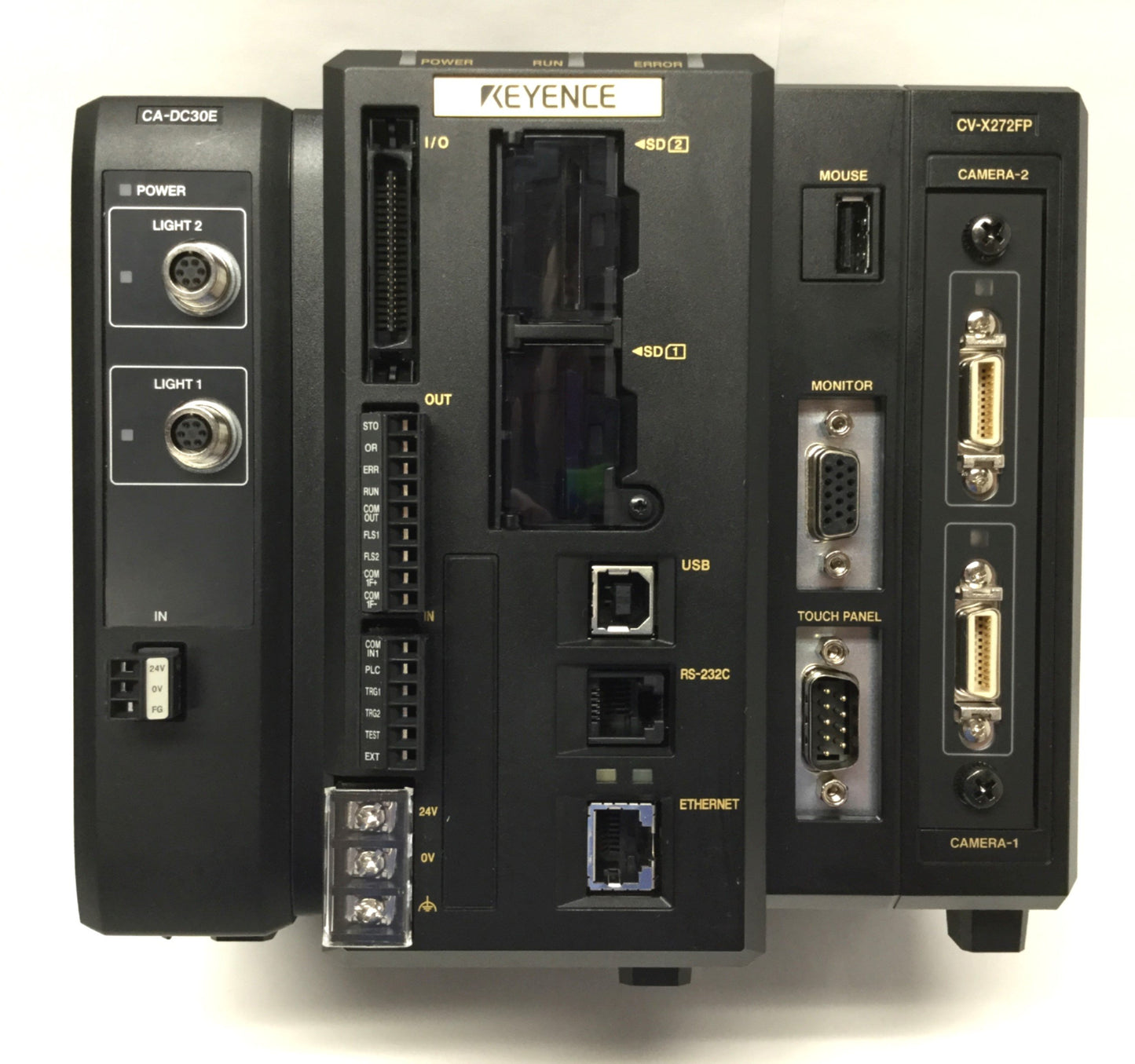 Used Keyence CV-X272FP Intuitive Vision High-Speed Camera+Illumination Controller PNP