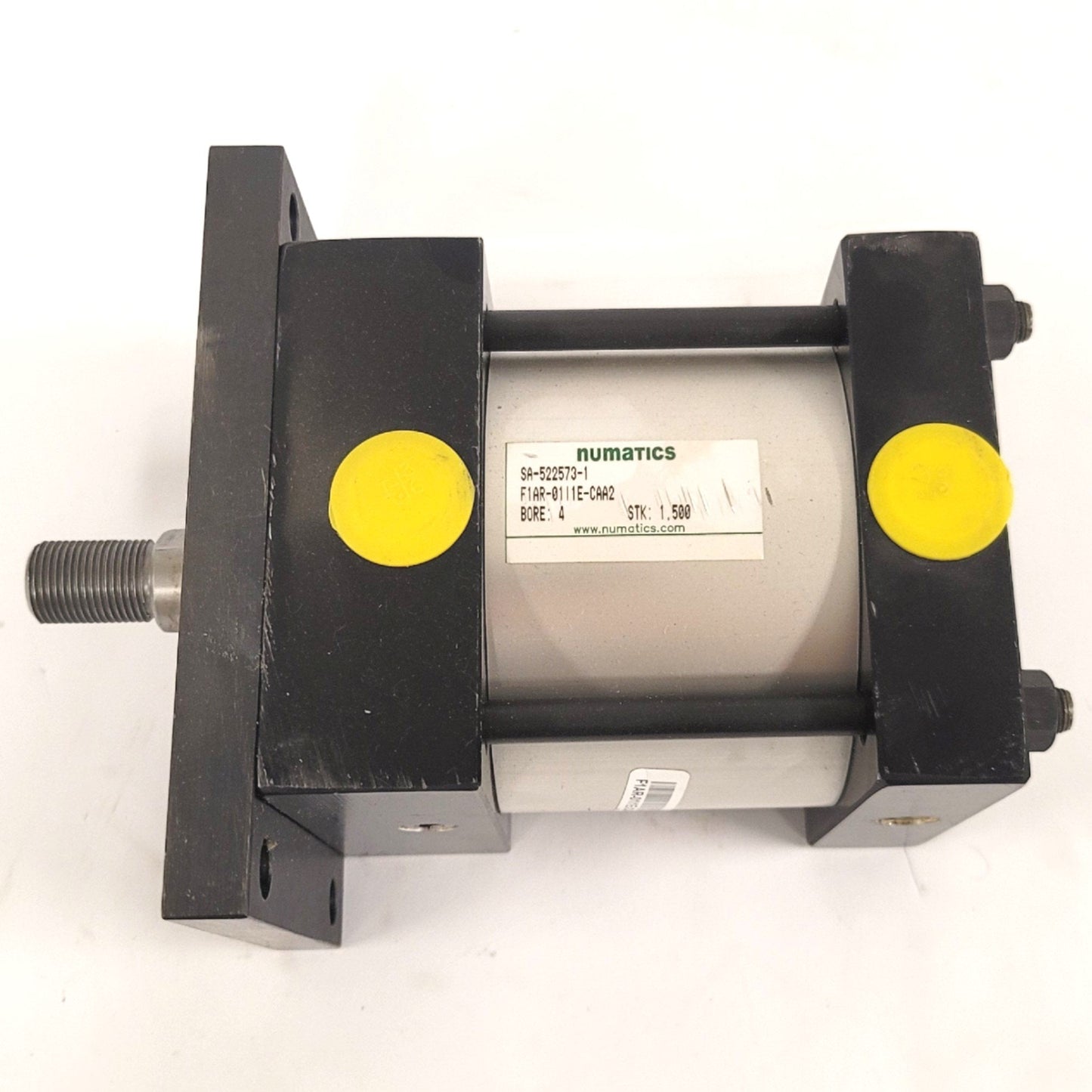 New Numatics F1AR-01I1E-CAA2 Pneumatic Cylinder Stroke: 1.5" Bore: 4" 1/2"NPT 250PSI
